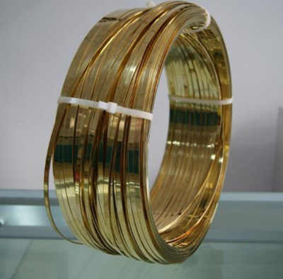 东莞黄铜扁线厂家,电工接地扁铜线,h63插头扁铜线