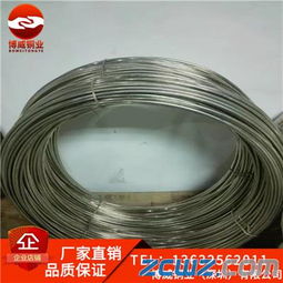 耐腐蚀b19锌白铜线厂家 首饰国标1.2 1.5mm白铜线现货